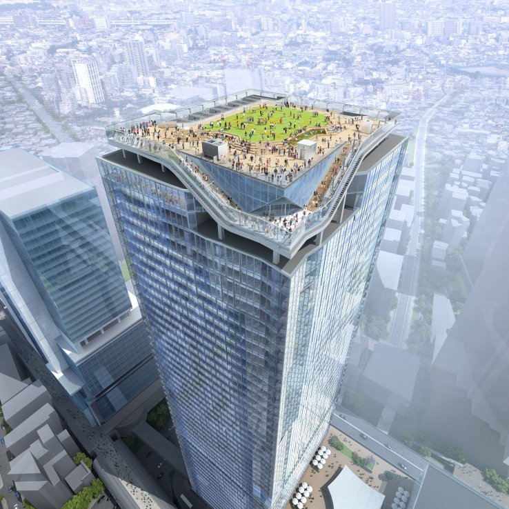 Above the clouds - the Shibuya Sky observation deck spanning three floors opens in Nov 2019