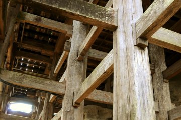 The pillars of the Kannon-do