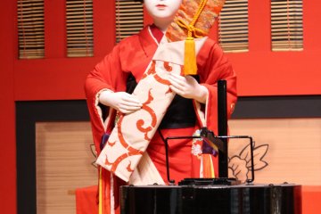 A kabuki child-actor