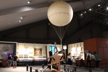 The museum is full of historical objects