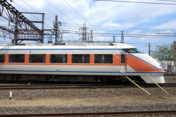 The Tobu train to Nikko