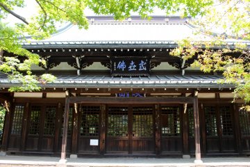 The main building at Gotokuji temple