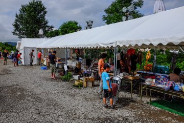 There was a small flee market was at the event this year as well as some beautiful hand-crafted goods