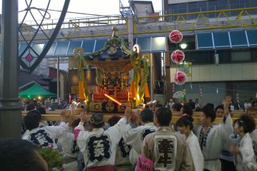 A mikoshi for adults