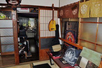 The shared living room
