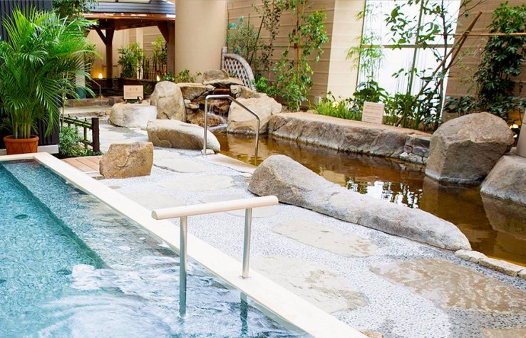 Outdoor baths