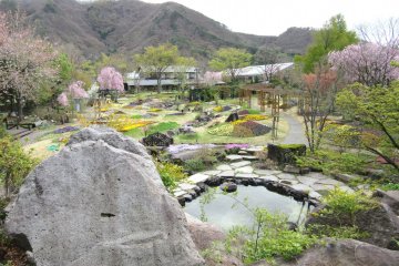 Floral Garden in Obuse
