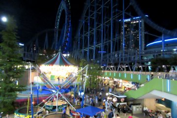 Tokyo Dome City is always lively and happy