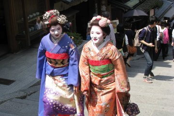  The 'cosplay maiko' (not real)
