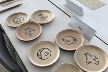Some of the designs available to choose from in the carving class