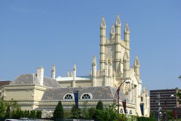 A beautiful western church