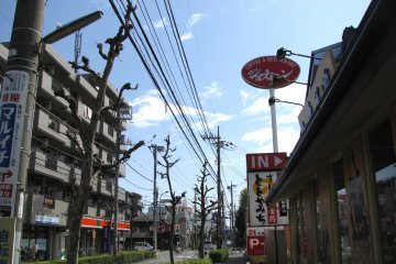 A nice sushi restaurant on the way to the station