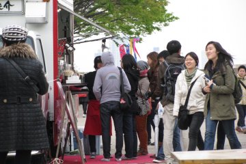 Takoyaki booth