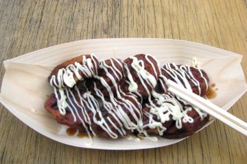 Yummy takoyaki! 