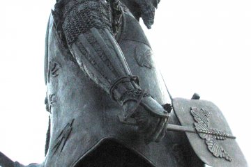 A monument to Toyotomi Hideyoshi