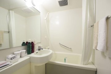 The bathroom