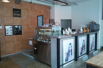 Neighbor Coffee Company's main coffee bar