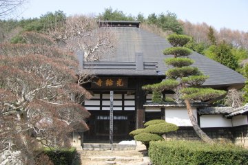 A temple in the Nagano countryside