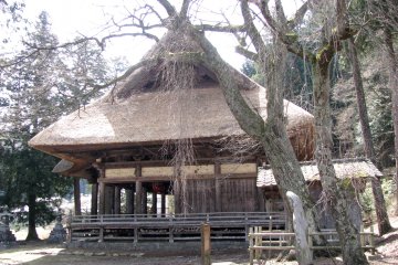 An old temple in Nagano's countryside