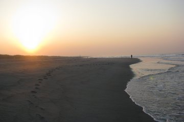 Sunrise in Bentenjima