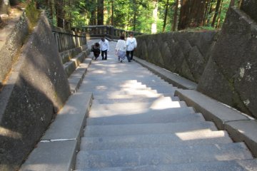 Stairs as a challenge to reach the top