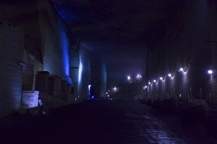 The mystical interior of the Oya History Museum