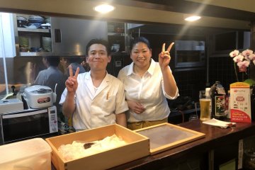 Wife & husband of Hamamura