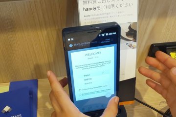 Smart phone for use during your stay