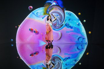 Pose with the "Fluid Wall"
