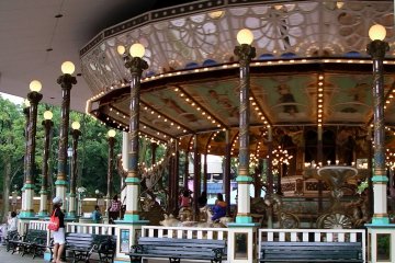 The world's oldest carousel ride