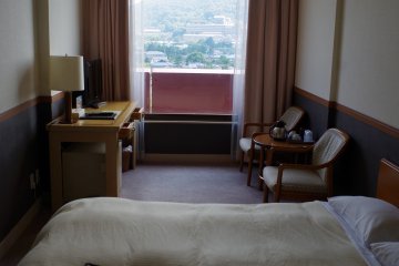 Western style room with double bed suitable for couple
