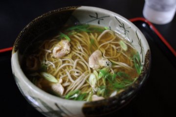 Soba at Honke Tsuruki Soba