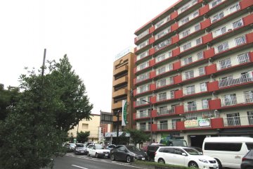 The hotel has a good location