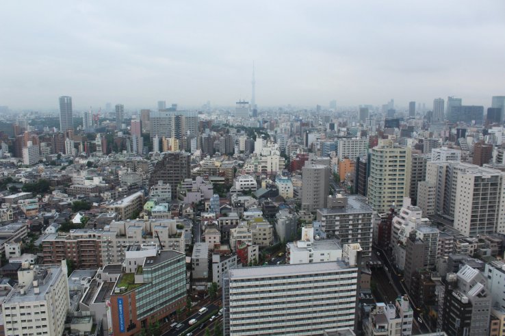 View From Bunkyo Civic Center