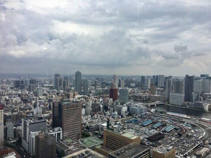 View From Caretta Shiodome