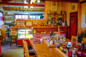 The cafe serves a wide range of meals and drinks, but the menu sometimes does change depending on produce availability