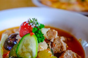 The succulent curry is up there among the best dishes I have enjoyed in Japan
