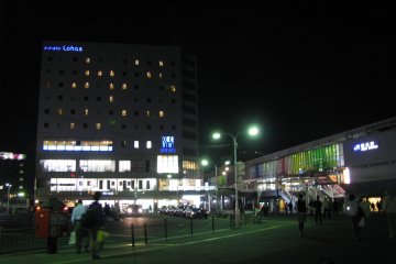 Hotel at night
