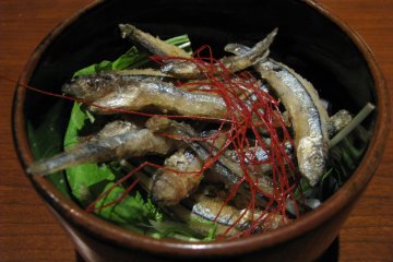 In Japan there is a great variety of fish prepared in different ways
