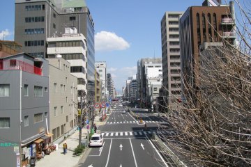 A street of Osaka