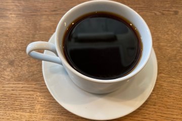Blend coffee is available too
