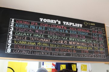 Distant Shores Brewery - Craft beers menu