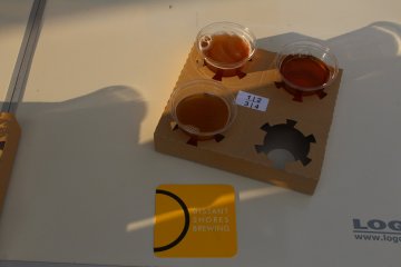 Distant Shores Brewery - Tasting selection