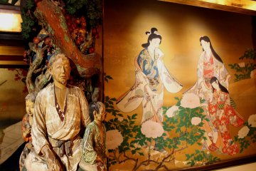 A painting at Hyakudan Kaidan