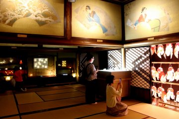A painting at Hyakudan Kaidan