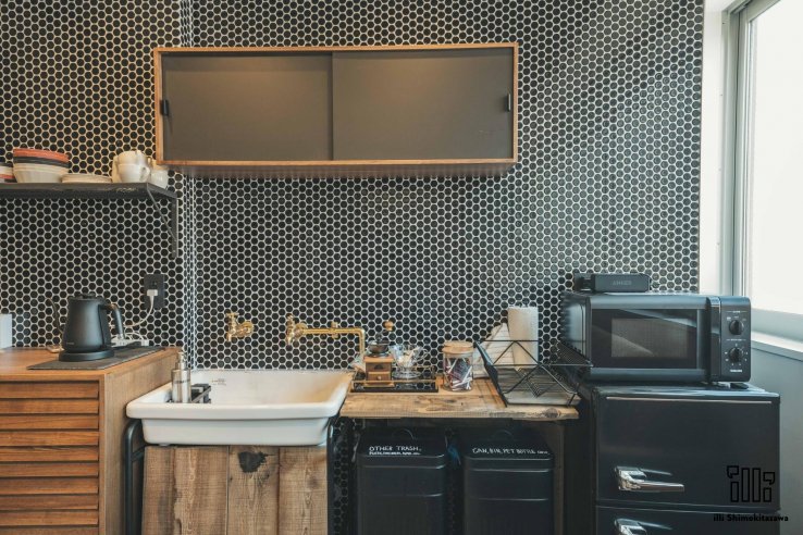 The kitchen on the 4th floor