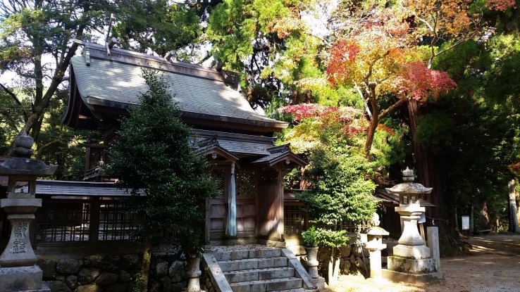 Kanii Shrine in southern Osaka Prefecture