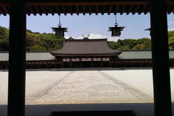 Kashihara Jingu which enshrines Emperor Jimmu