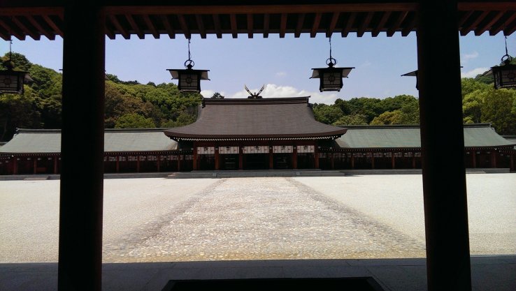 Kashihara Jingu which enshrines Emperor Jimmu