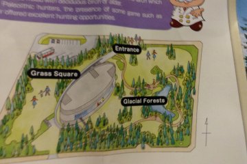 Nature lovers should pick up the free pamphalet (availiable in English) describing the trees, shrubs, and flowers of the recreated glacial forest on the museum grounds.